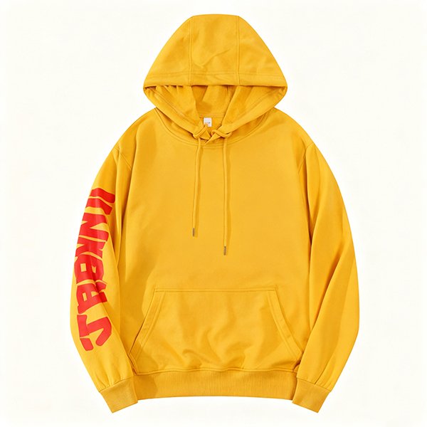 Fall 3D Embossed Hoodie - Premium Solid Casual Sweatshirt