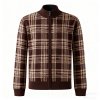 Men's Slim-Fit Fashion Knit Cardigan - Full-Zip Sweater Jacket