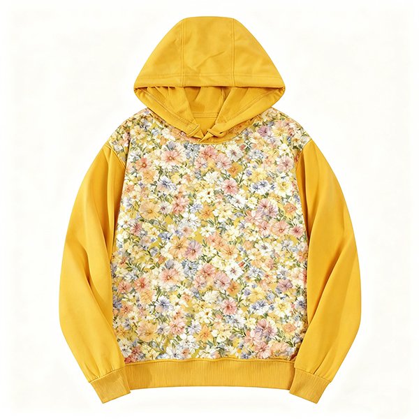 Unisex Premium Sweatshirt - Fall Solid 3D Embossed Hooded Design